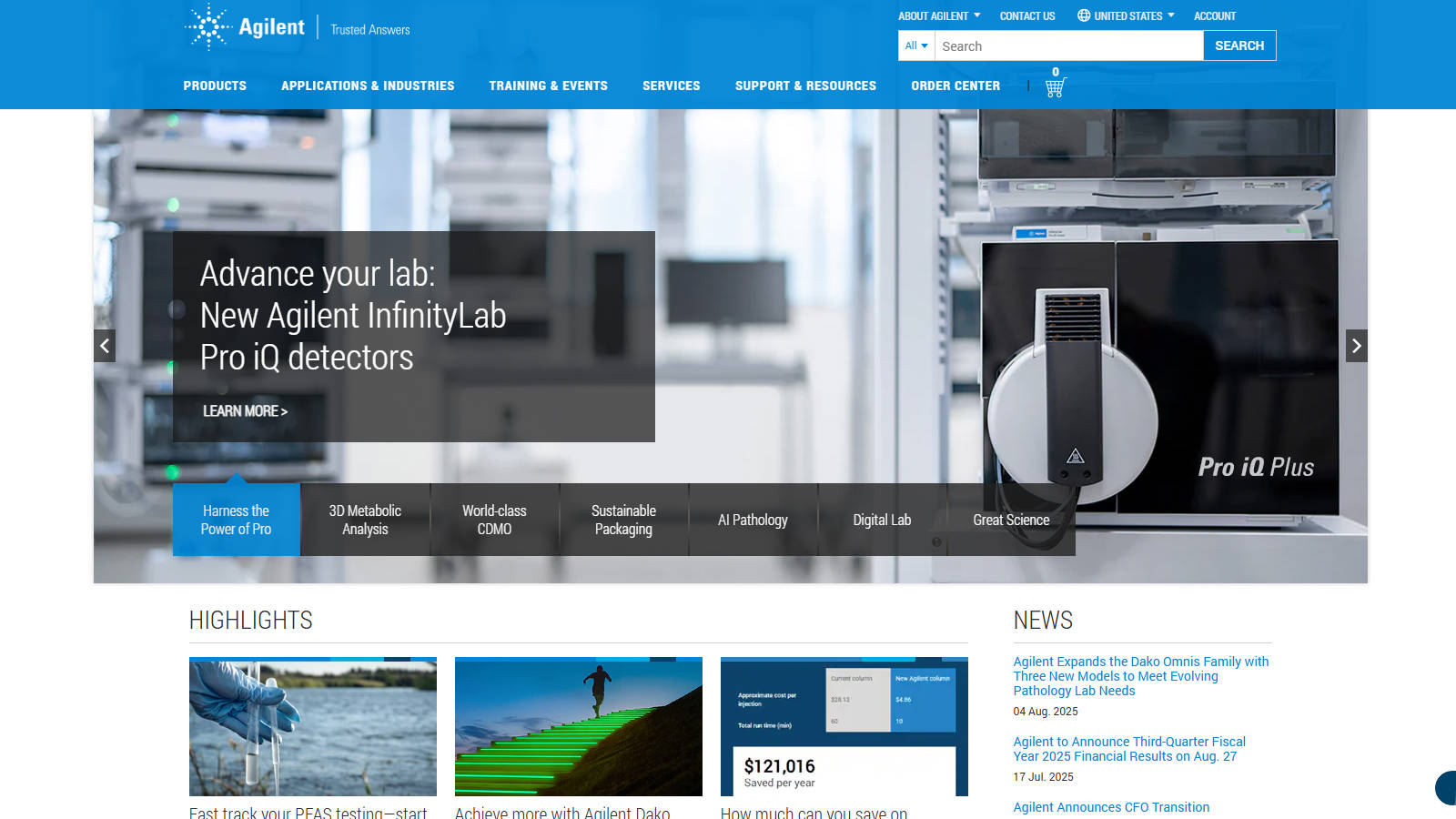 Agilent Technologies, Inc.